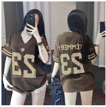 童装亚版_V领T恤_网眼150g