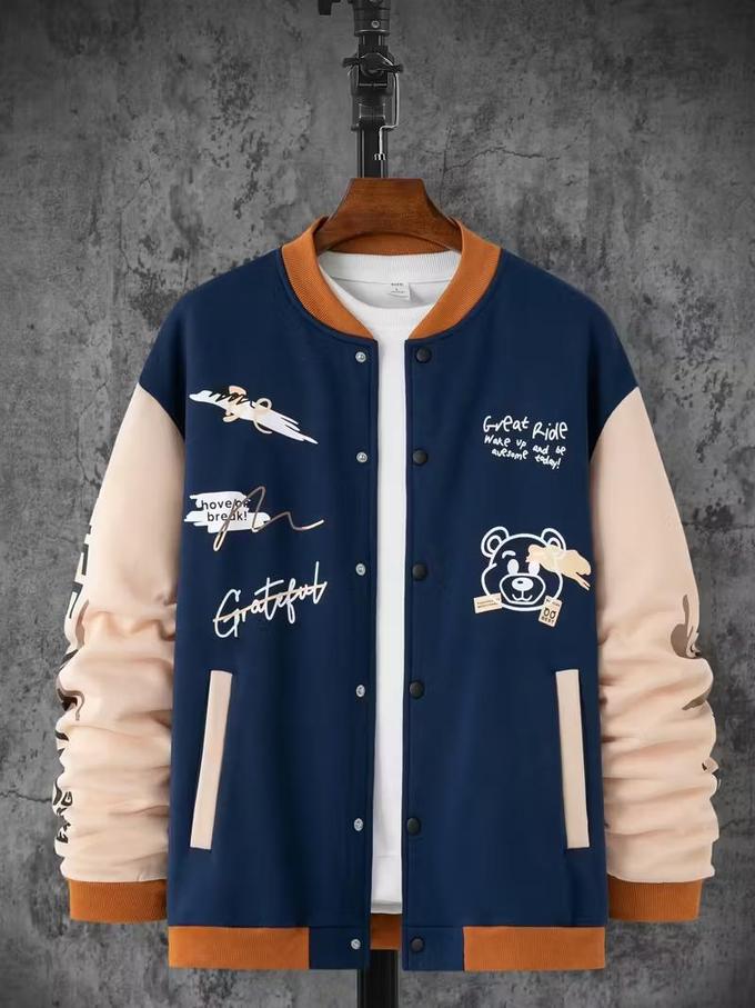 男士标码_棒球服_自贡泥180g